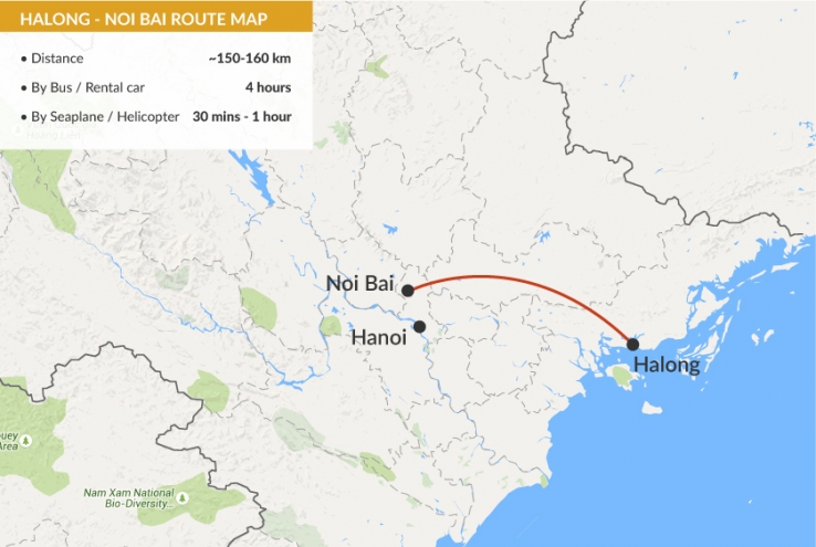 How to get to Noi Bai airport form Halong Bay, photo by Discover Halong