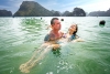 Halong Bay activities - Swimming, photo by Bhaya Cruises