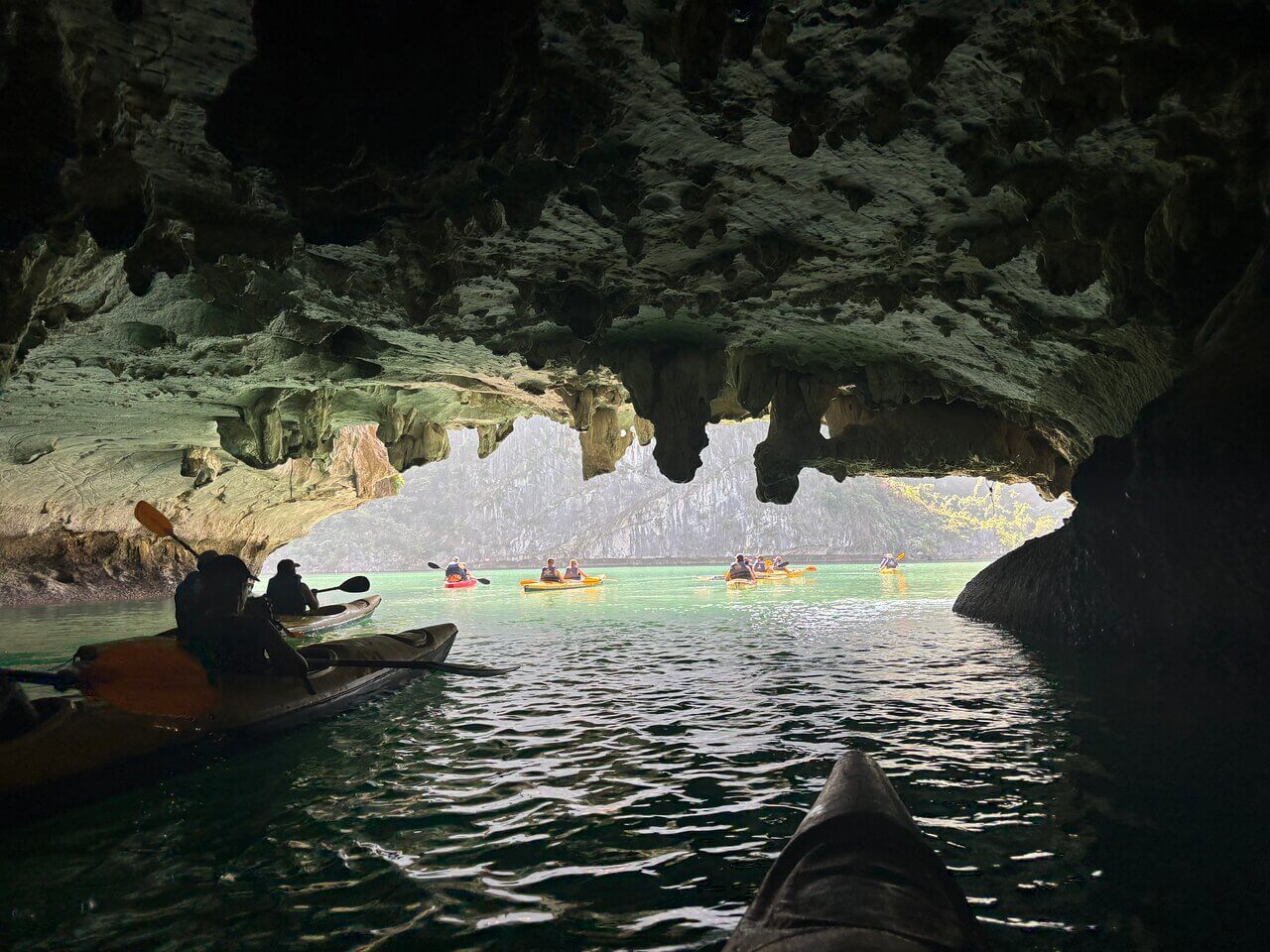 ba ham cave in dau be island