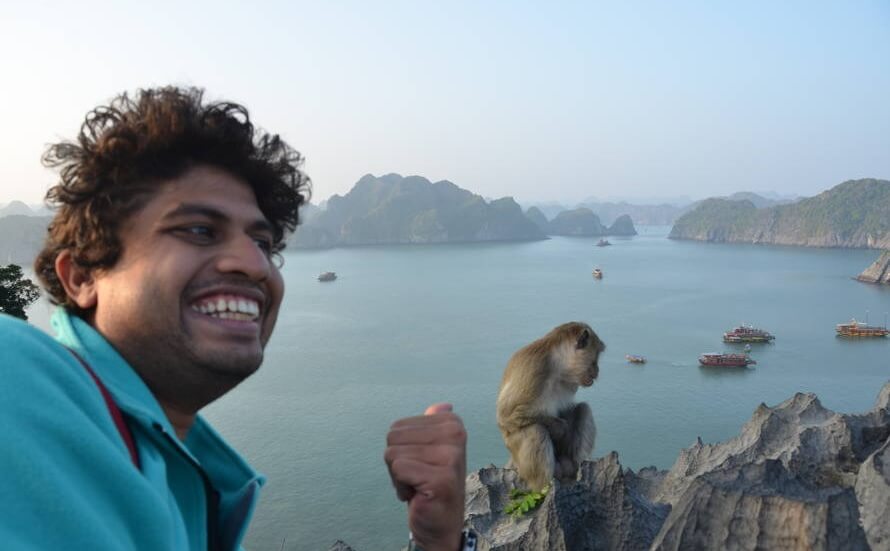 Monkey Island Peak in Halong Bay