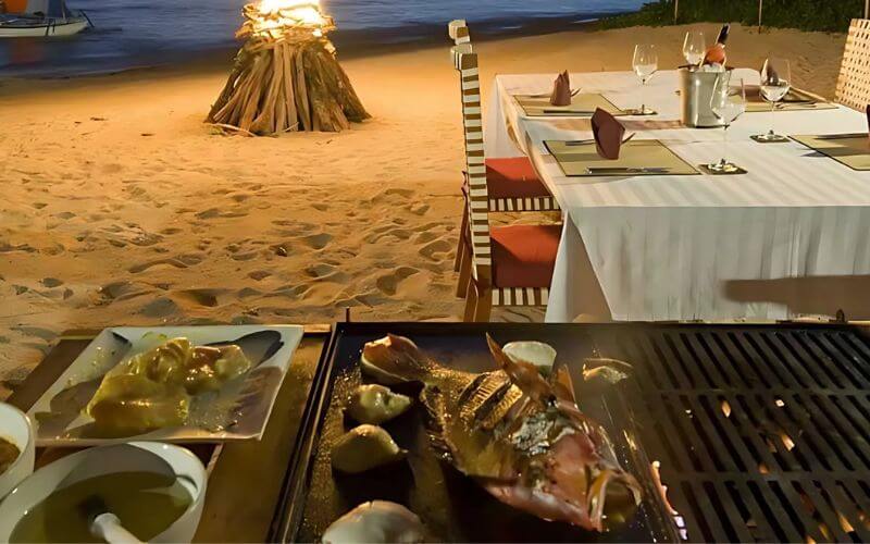 Beachside barbecues - Titop Island