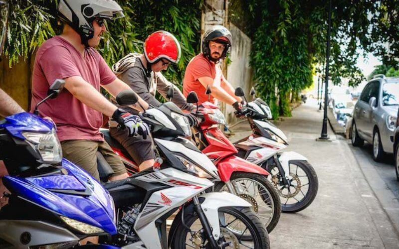 By Motobike