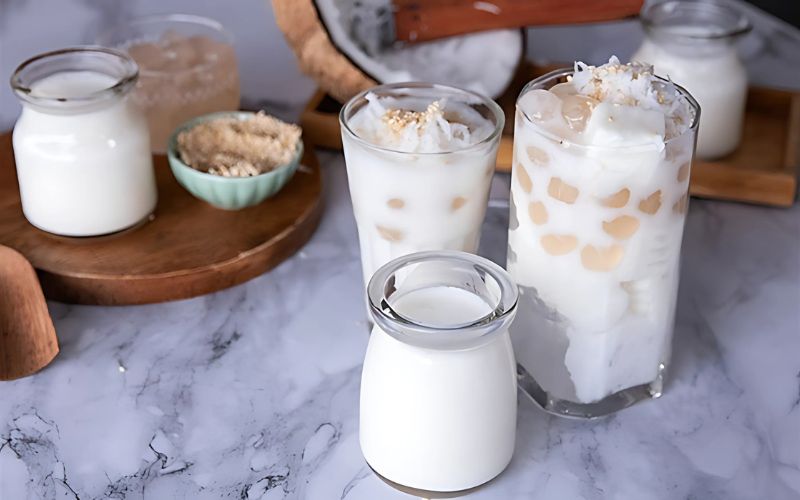 Halong tapioca yogurt Halong tapioca yogurt
