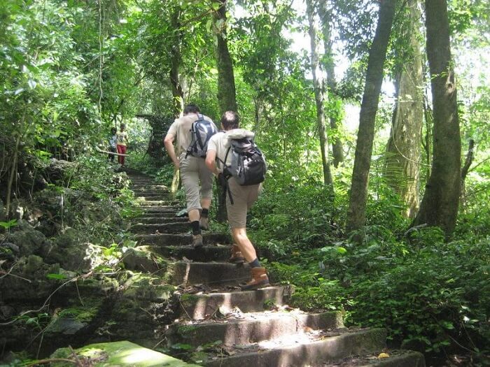 hiking tour in cat ba national park