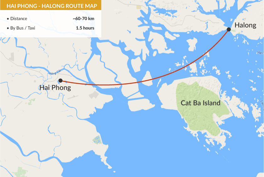 How to get to Halong Bay from Hai Phong city